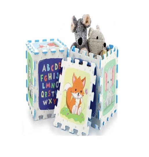 Baby Puzzle Mat – 9 Pieces (Animal, Alphabet & Number Series)(920MM*920MM)