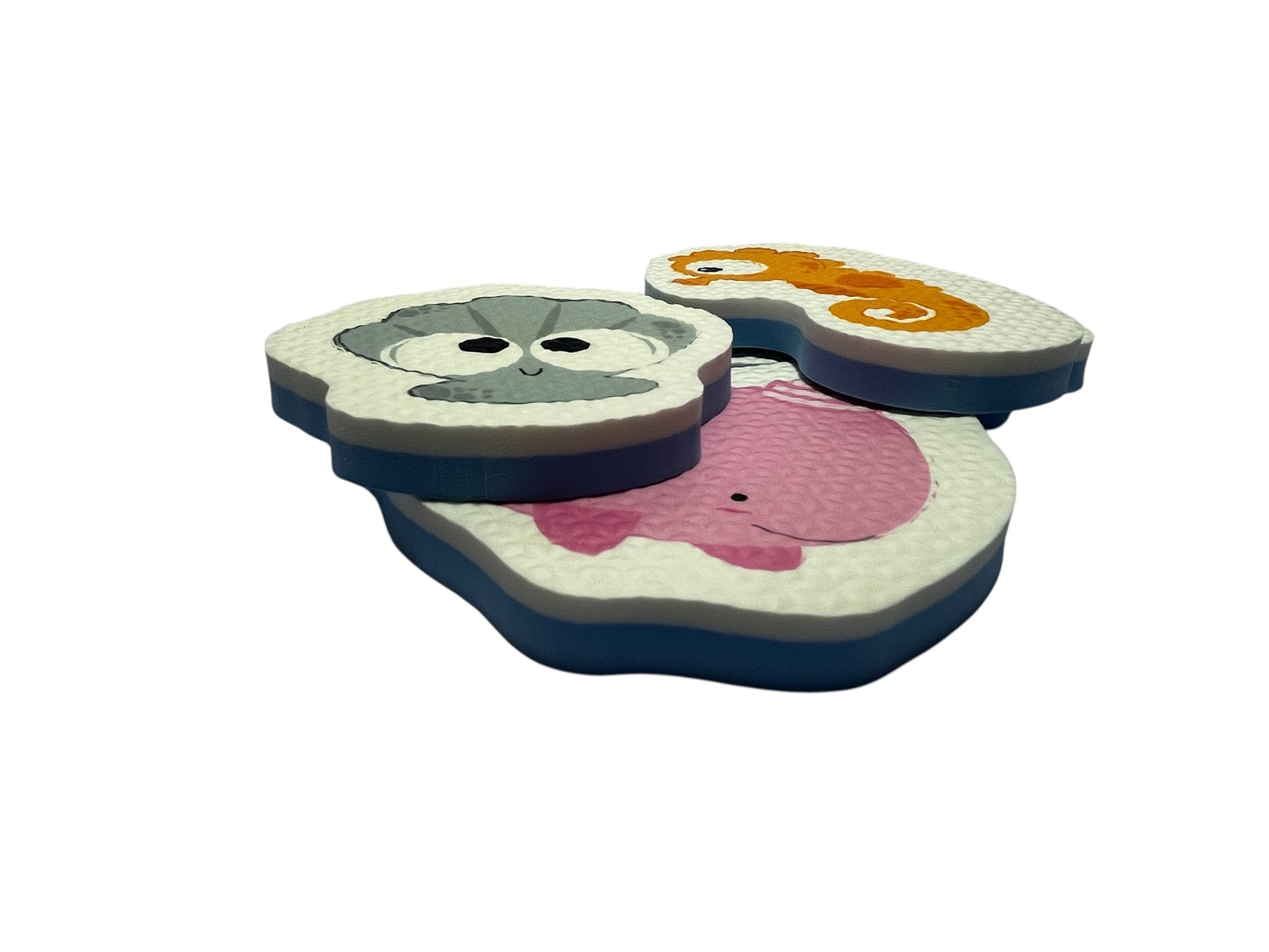 Sea Animals Foam Bath Toy Set – 9 Pieces