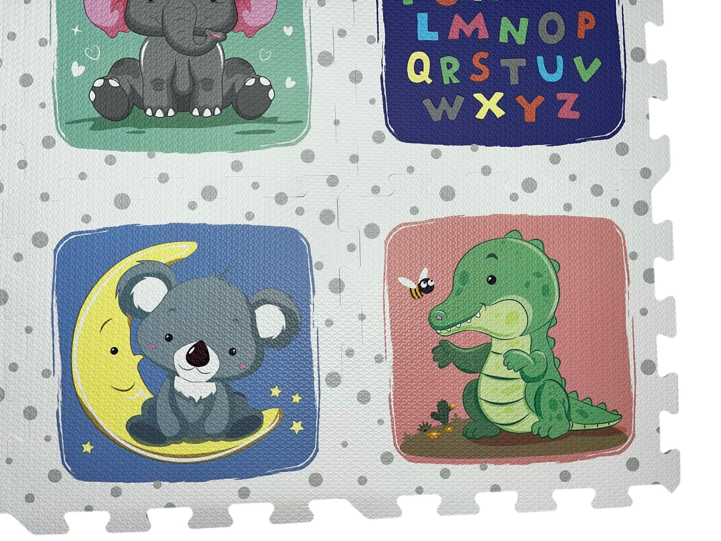 Baby Puzzle Mat – 9 Pieces (Animal, Alphabet & Number Series)(920MM*920MM)