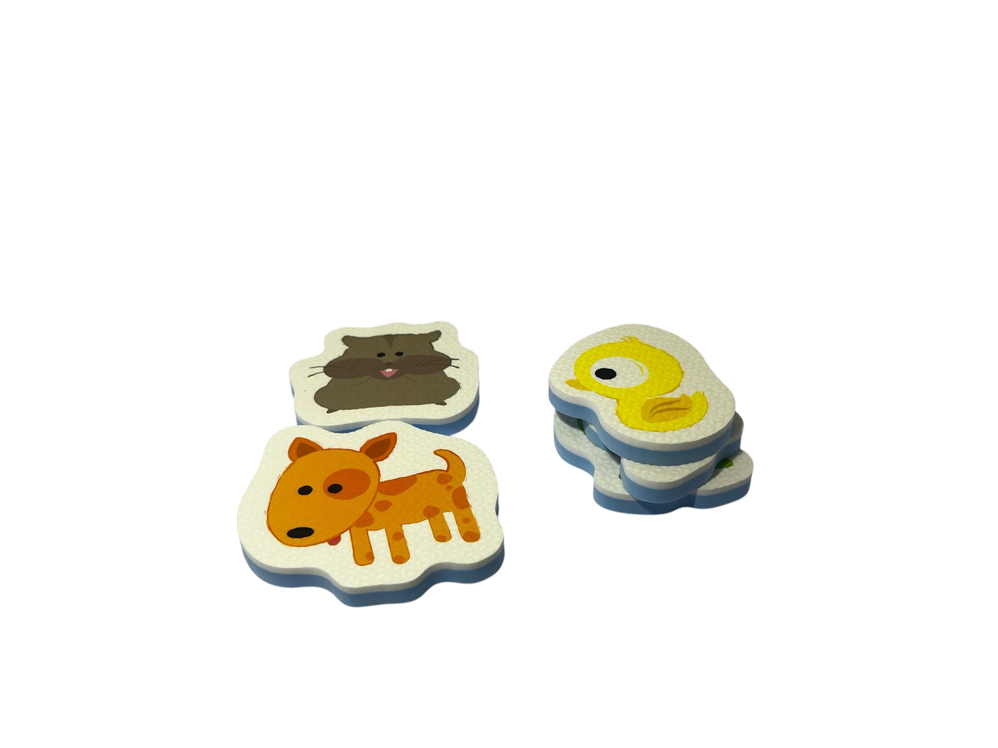 Pet Animals Foam Bath Toy Set – 9 Pieces