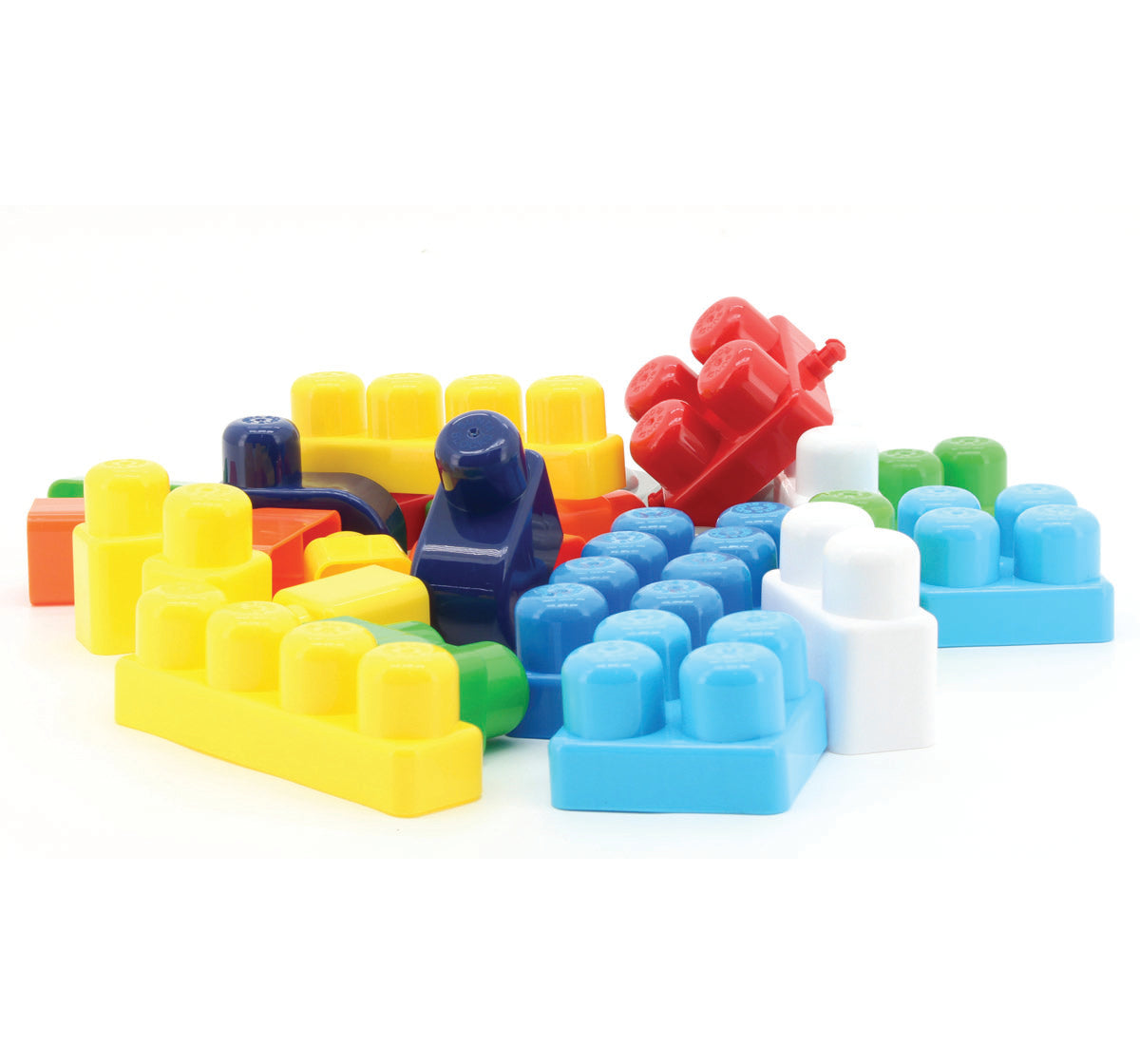 Sunta Little Kitty Building Blocks – 30 Colorful Pieces in Cute Storage Box (18M+)