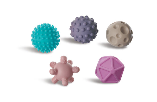 Baby's First Soft Sensory Toy Set -Blocks, Balls & Stacker (23 Pieces)-Infant Toys-Open Ended-Toycra