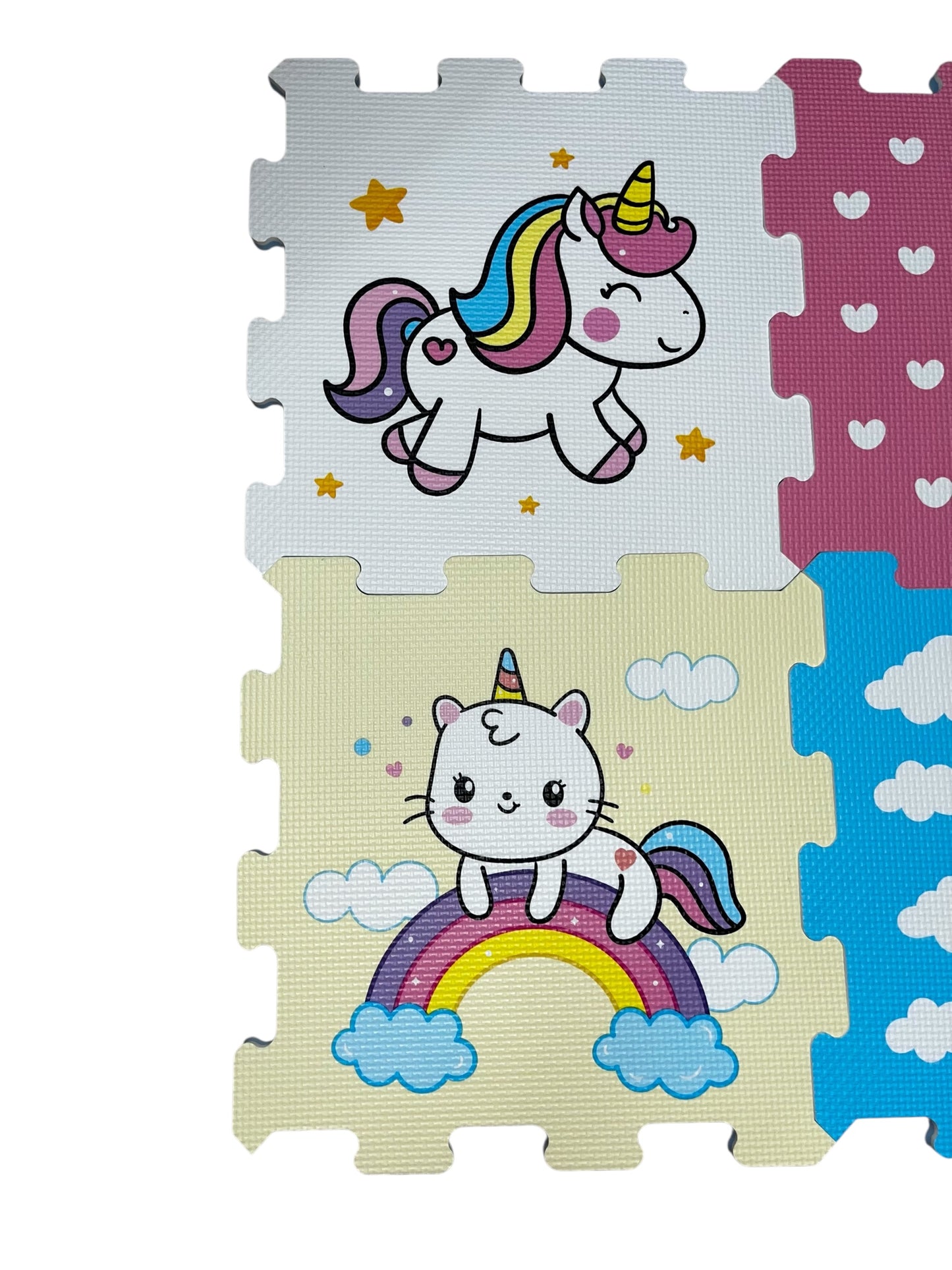 Unicorn Printed Play Mat – Safe & Fun for Kids