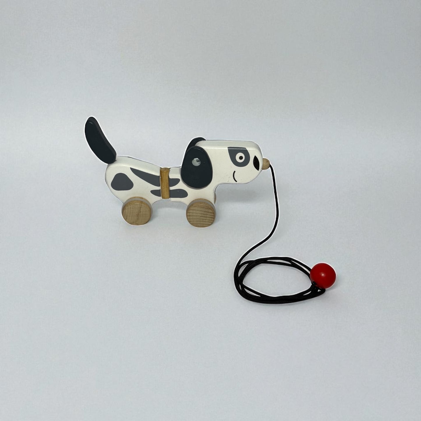 Wooden Pull-Along Dog Toy – Fun Walking Companion for Kids