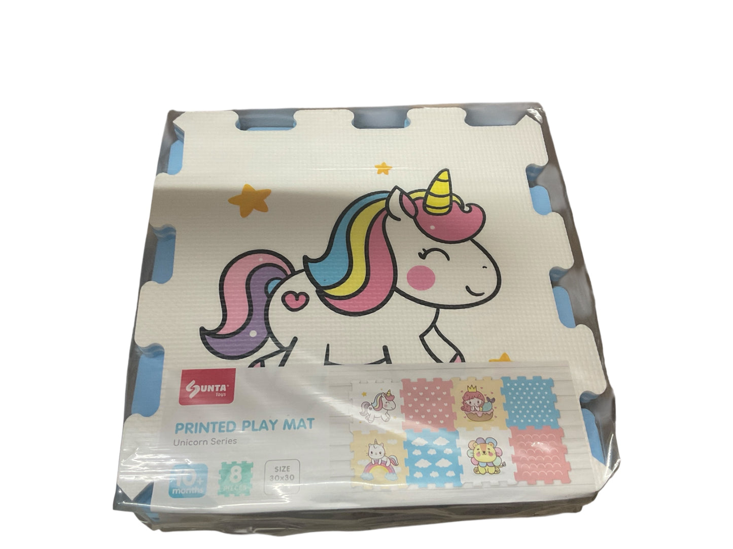 Unicorn Printed Play Mat – Safe & Fun for Kids