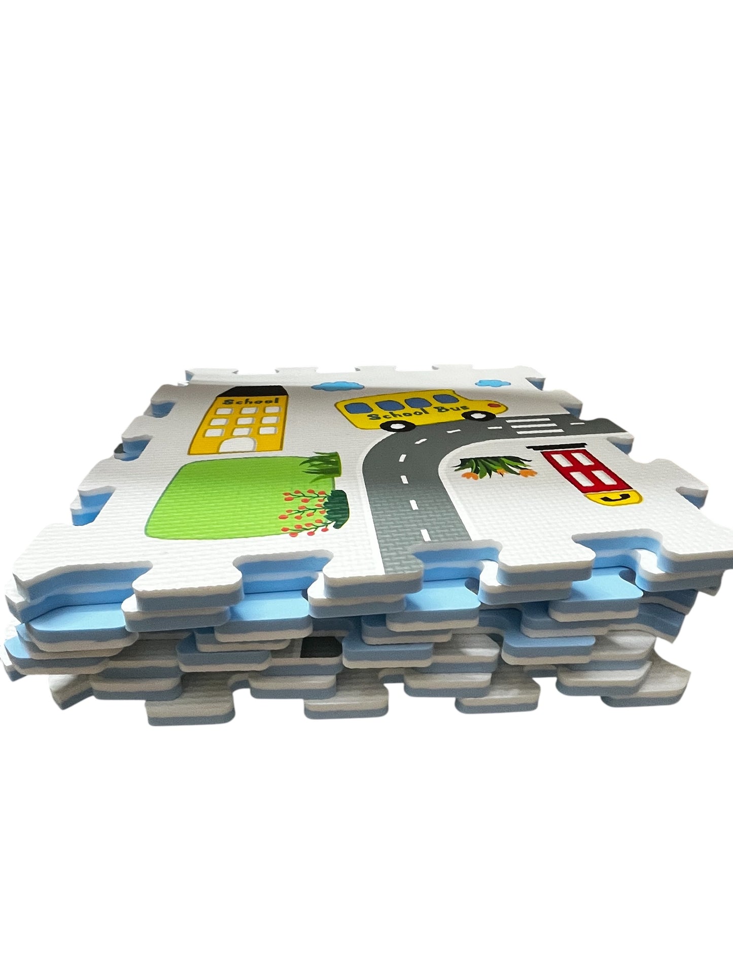  Road Track Series (8 Pieces, 31.5 x 31.5 cm)