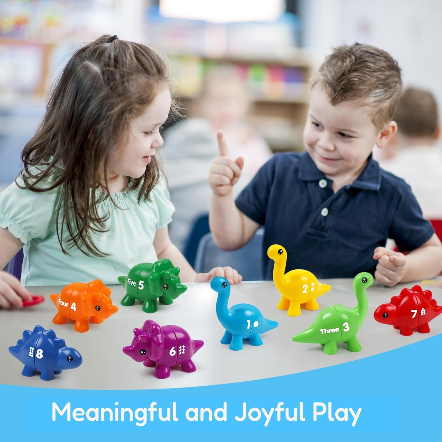 JurassiCount-Montessori Dinosaur Number Matching Set (20 pcs)-Learning & Education-Open Ended-Toycra