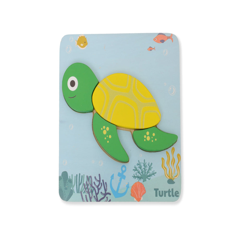 Open Ended Toddler's First 6 In 1 Puzzle - Animals (6 puzzles, 27 pcs)-Puzzles-Open Ended-Toycra