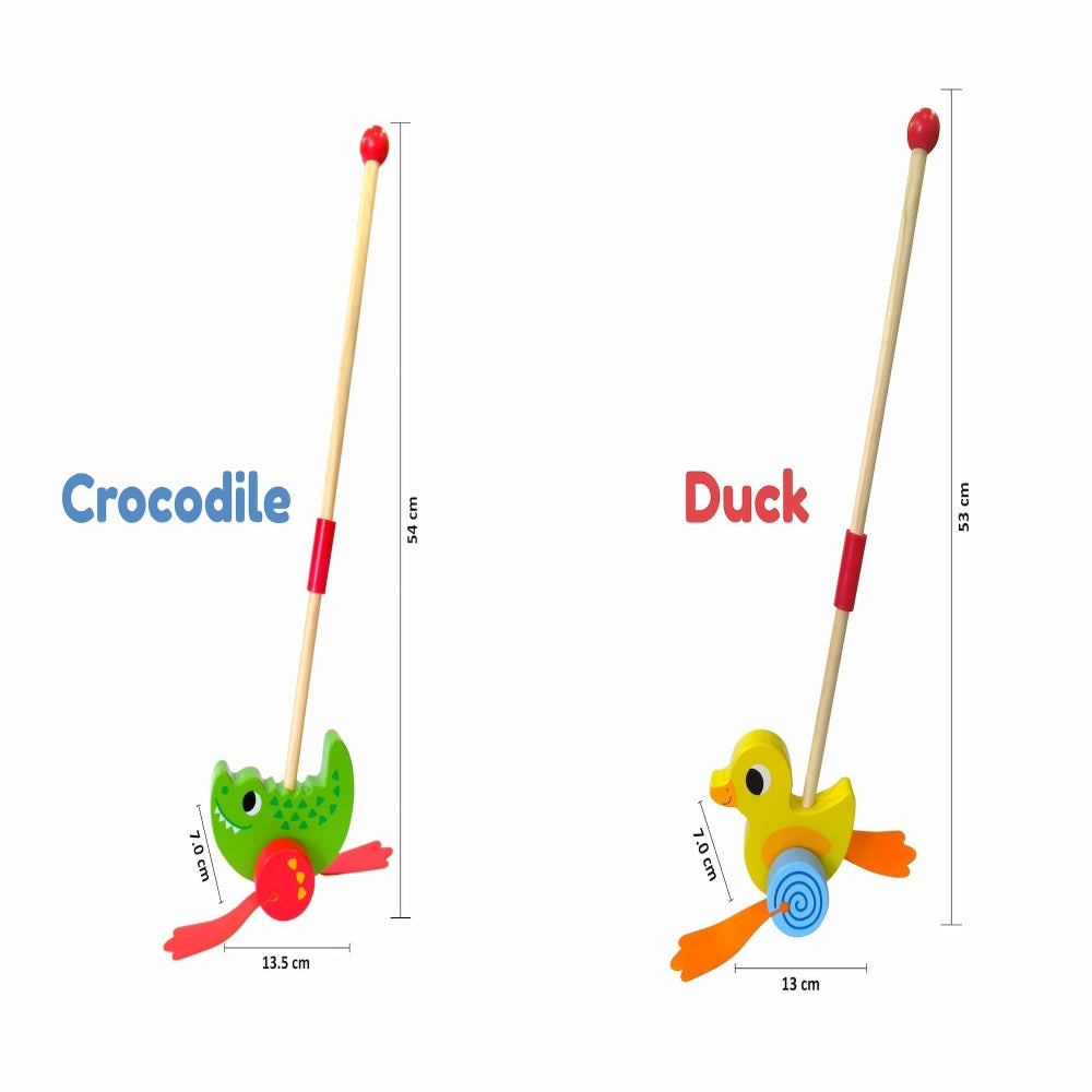 Open Ended Wooden Push Toy-Pretend Play-Open Ended-Toycra